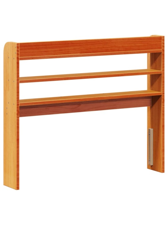 Galvgalis ar plauktiem, vaska brūns, 90 cm, priedes masīvkoks
