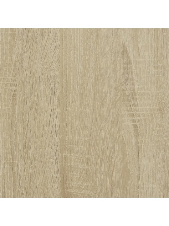 Gultas rāmis, ozolkoka krāsā, 200x200 cm, inženierijas koks