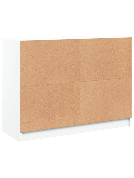 Kumode, balta, 102x37x75,5 cm, inženierijas koks