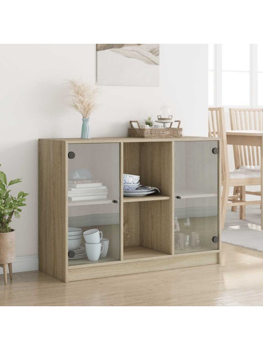 Kumode, ozolkoka krāsa, 102x37x75,5 cm, inženierijas koks
