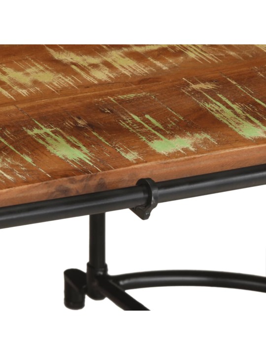 Kafijas galdiņš, 110x55x40 cm, pārstrādāts masīvkoks