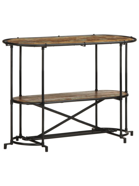 Konsoles galdiņš, 110x42x76 cm, pārstrādāts masīvkoks