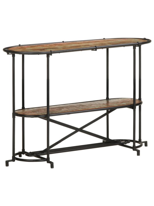 Konsoles galdiņš, 110x42x76 cm, pārstrādāts masīvkoks
