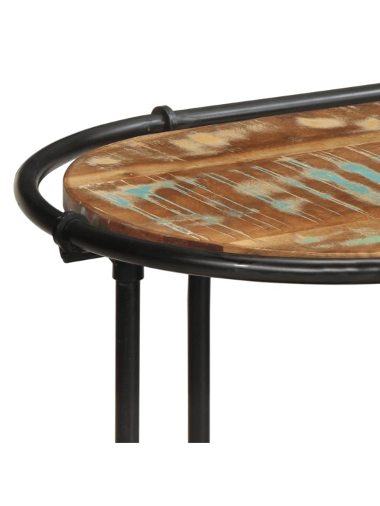 Konsoles galdiņš, 110x42x76 cm, pārstrādāts masīvkoks