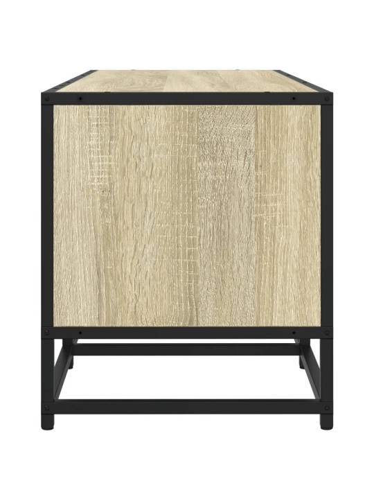 Tv skapītis, ozolkoka krāsa, 180x35x41 cm, konstruēts koks