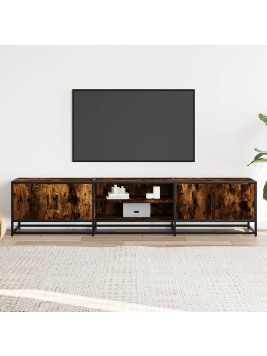 Tv skapītis, ozolkoka krāsā, 180x35x41 cm, inženierijas koks