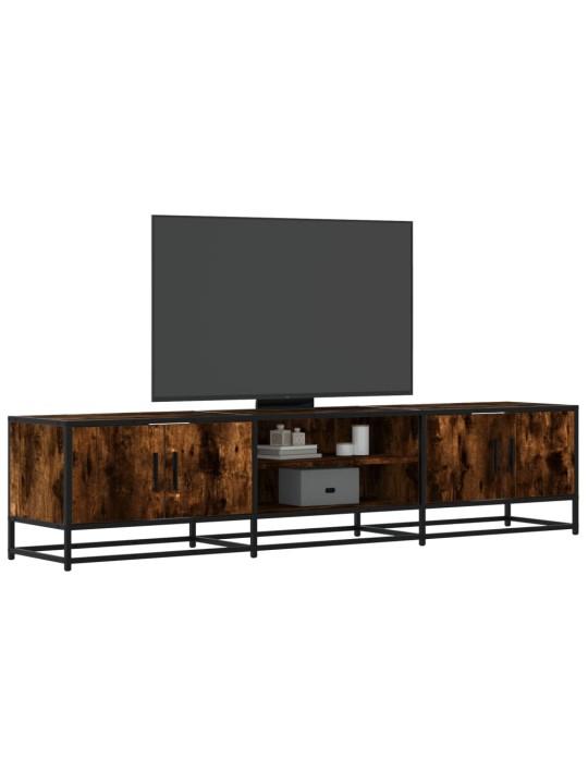 Tv skapītis, ozolkoka krāsā, 180x35x41 cm, inženierijas koks