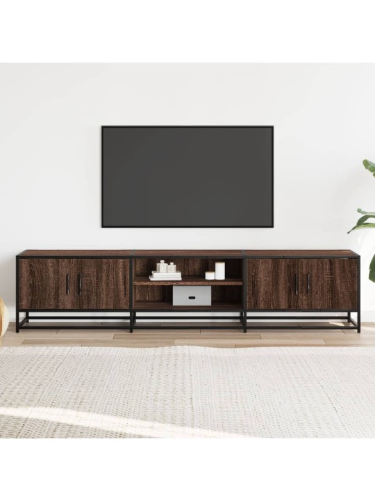 Tv skapītis, brūna ozola, 180x35x41 cm, inženierijas koks