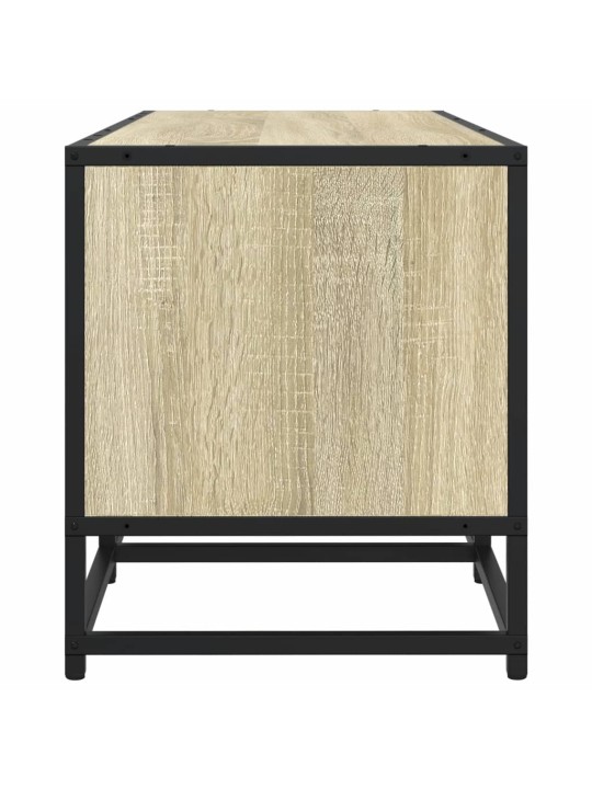 Tv skapītis, ozolkoka krāsa, 180x35x41 cm, konstruēts koks