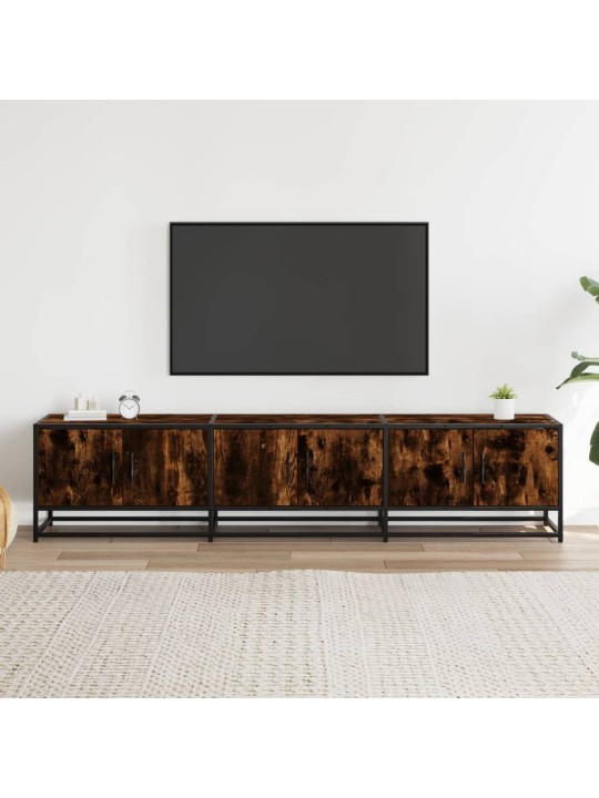 Tv skapītis, ozolkoka krāsā, 180x35x41 cm, inženierijas koks