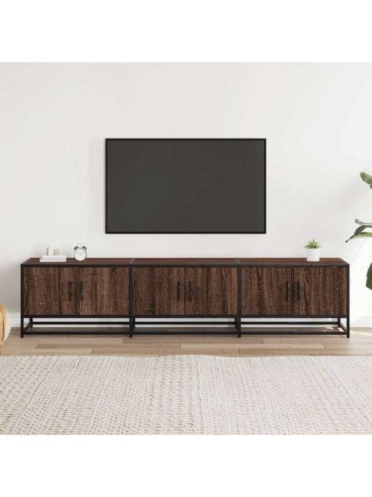 Tv skapītis, brūna ozola, 180x35x41 cm, inženierijas koks