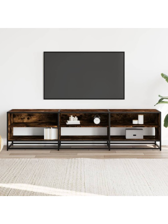 TV skapītis, ozolkoka krāsā, 180x40x46 cm, inženierijas koks
