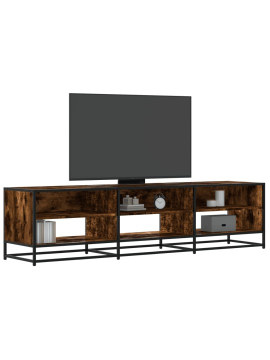 TV skapītis, ozolkoka krāsā, 180x40x46 cm, inženierijas koks