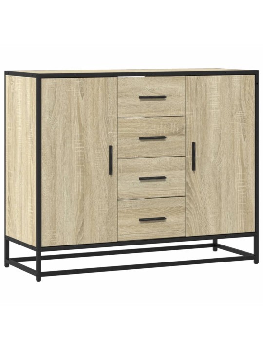 Kumode, ozolkoka krāsa, 92x35x76 cm, inženierijas koks