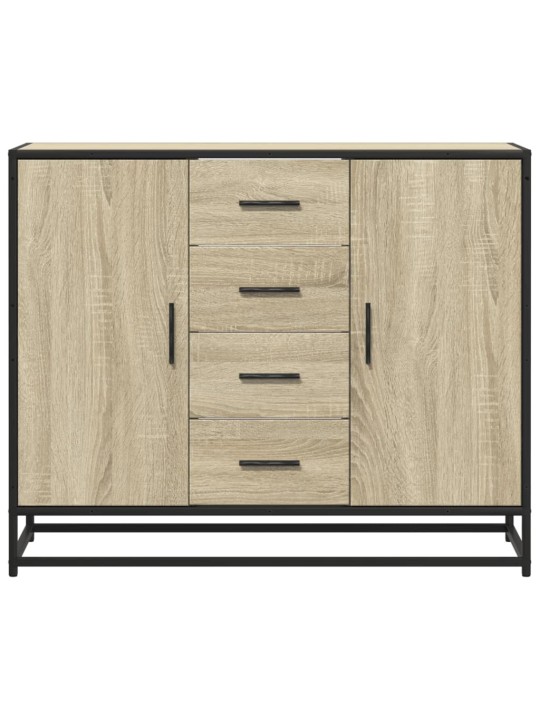Kumode, ozolkoka krāsa, 92x35x76 cm, inženierijas koks