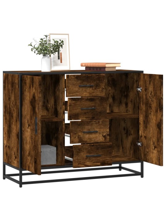 Kumode, ozolkoka krāsa, 92x35x76 cm, inženierijas koks