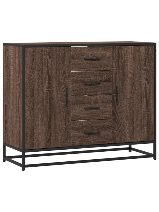 Kumode, ozolkoka krāsa, 92x35x76 cm, inženierijas koks