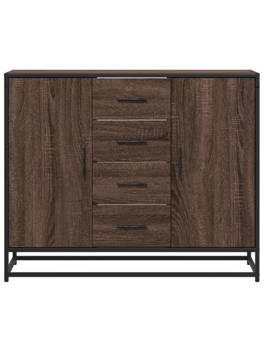 Kumode, ozolkoka krāsa, 92x35x76 cm, inženierijas koks