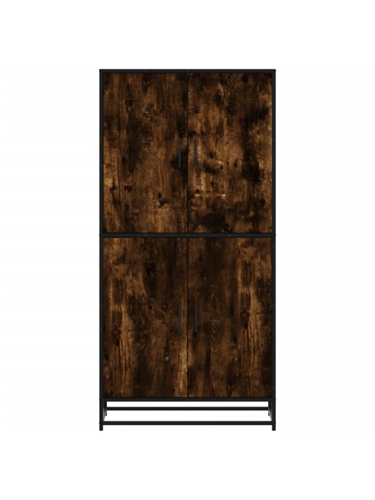 Augstā dēlis ozola krāsa 68x35x139 cm inženierijas koks
