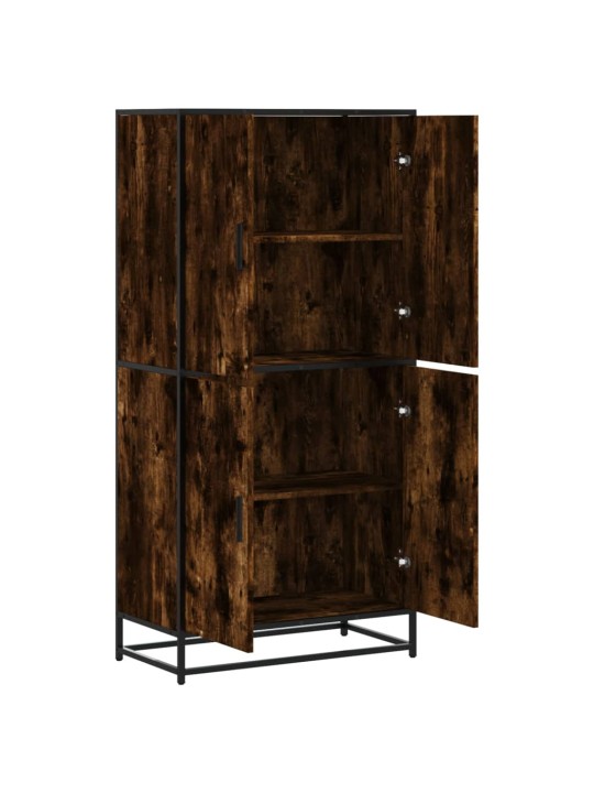 Augstā dēlis ozola krāsa 68x35x139 cm inženierijas koks