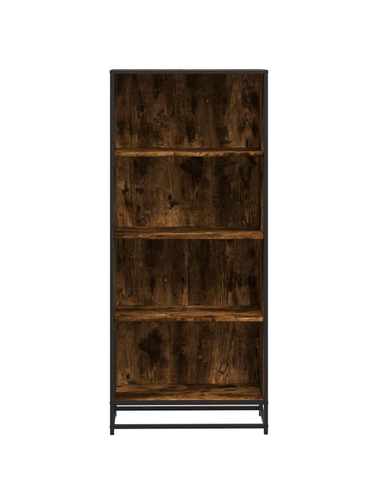Grāmatu plaukts, ozola krāsa, 60x35x139 cm, inženierijas koks