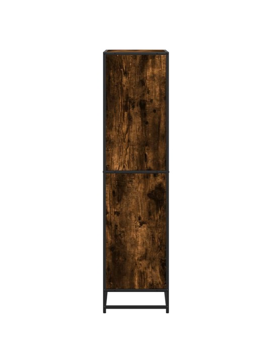 Grāmatu plaukts, ozola krāsa, 60x35x139 cm, inženierijas koks