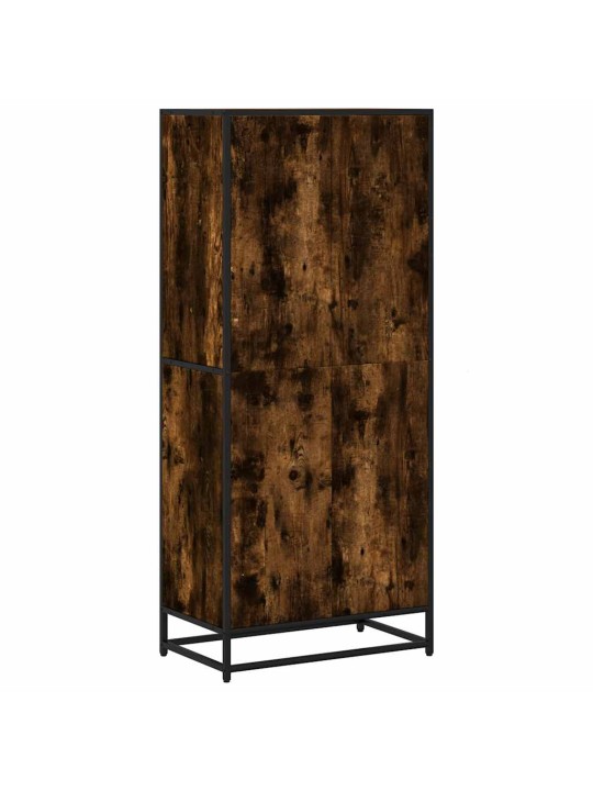 Grāmatu plaukts, ozola krāsa, 60x35x139 cm, inženierijas koks