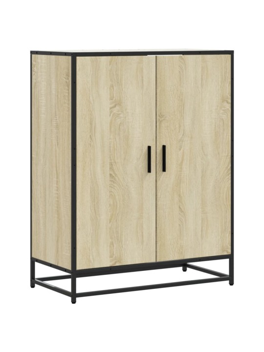 Apavu skapītis, ozolkoka, 75x38x97,5cm inženierijas koks&metāls
