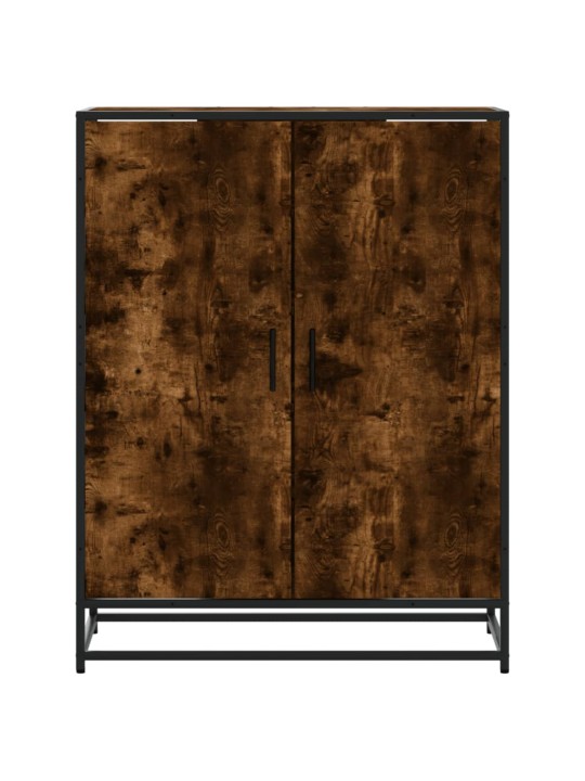 Apavu skapītis, ozolkoka, 75x38x97,5cm inženierijas koks&metāls
