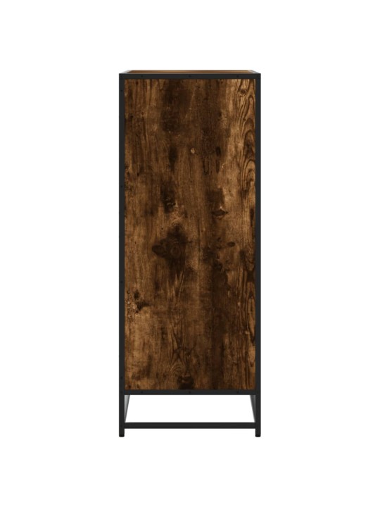 Apavu skapītis, ozolkoka, 75x38x97,5cm inženierijas koks&metāls