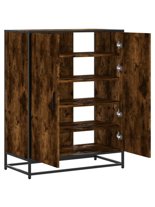Apavu skapītis, ozolkoka, 75x38x97,5cm inženierijas koks&metāls