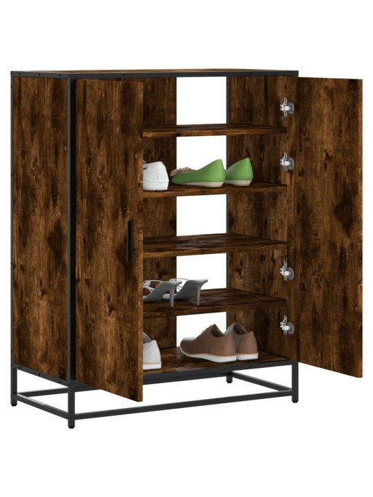 Apavu skapītis, ozolkoka, 75x38x97,5cm inženierijas koks&metāls