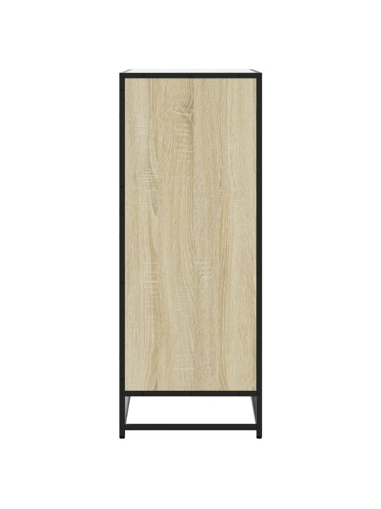 Apavu skapītis, ozolkoka, 75x38x97,5cm inženierijas koks&metāls