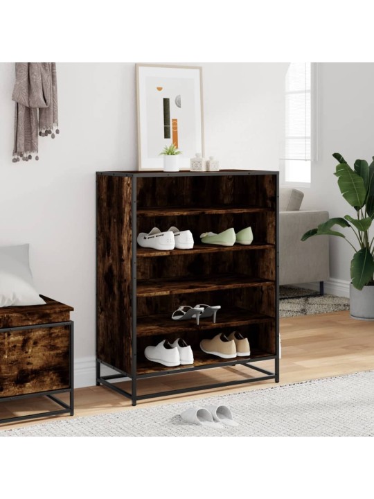 Apavu skapītis, ozolkoka, 75x38x97,5cm inženierijas koks&metāls