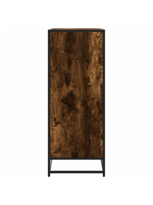 Apavu skapītis, ozolkoka, 75x38x97,5cm inženierijas koks&metāls