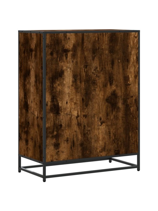 Apavu skapītis, ozolkoka, 75x38x97,5cm inženierijas koks&metāls