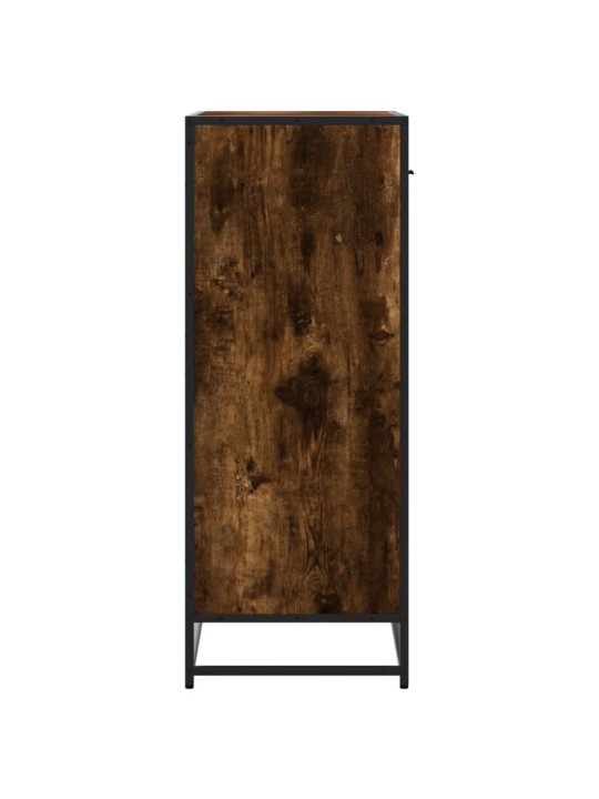 Apavu skapītis, ozolkoka, 75x38x97,5cm inženierijas koks&metāls