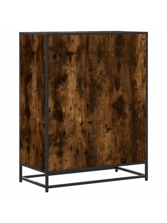 Apavu skapītis, ozolkoka, 75x38x97,5cm inženierijas koks&metāls