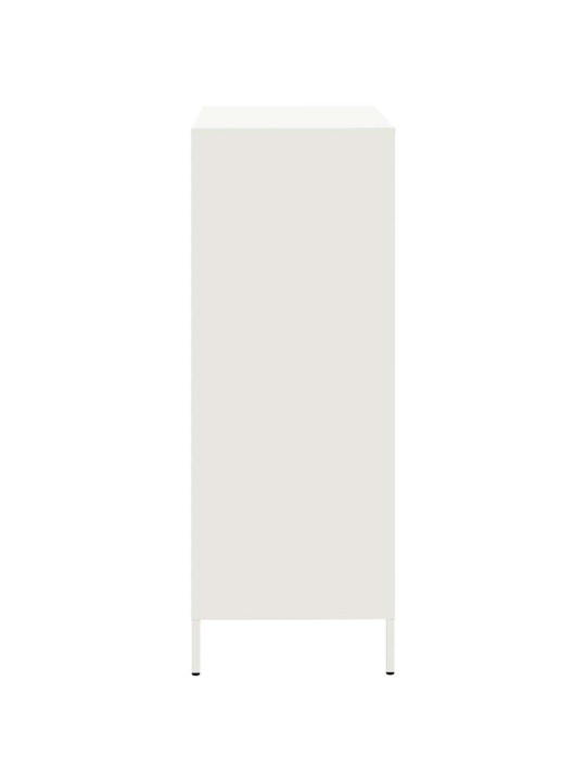 Augstais skapītis, balts, 68x39x101,5cm, tērauds