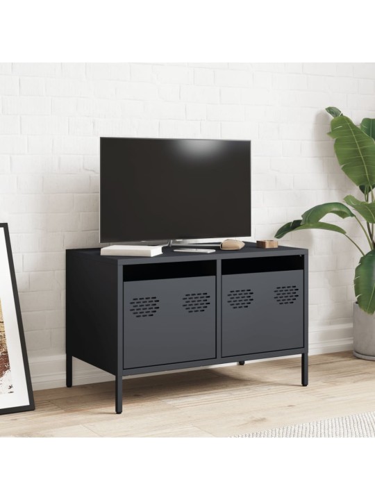 Tv skapītis, pelēks, 68x39x43,5 cm, auksti velmēts tērauds