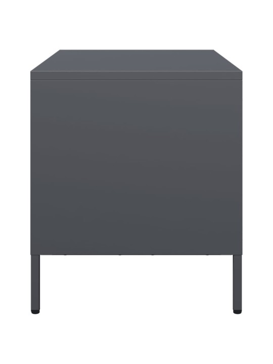 Tv skapītis, pelēks, 68x39x43,5 cm, auksti velmēts tērauds