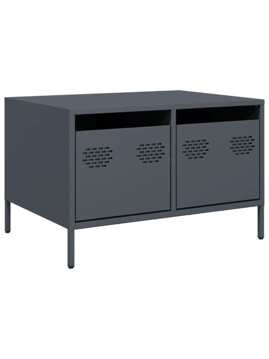 Tv skapītis antracītpelēks 68x50x43,5 cm auksti velmēts tērauds