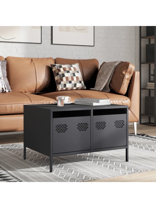 Tv skapītis antracītpelēks 68x50x43,5 cm auksti velmēts tērauds