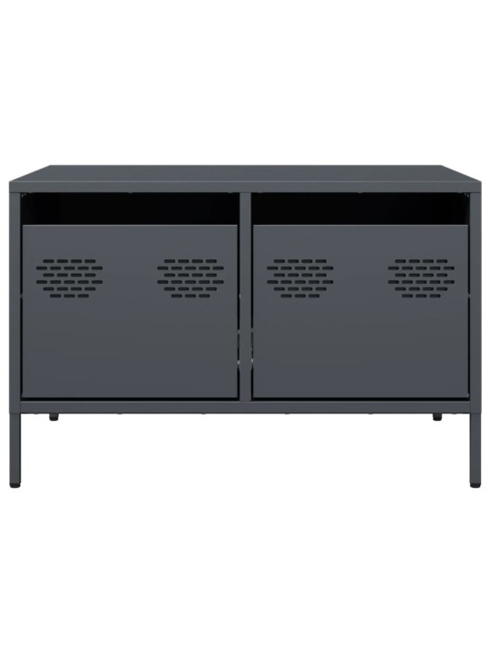 Tv skapītis antracītpelēks 68x50x43,5 cm auksti velmēts tērauds