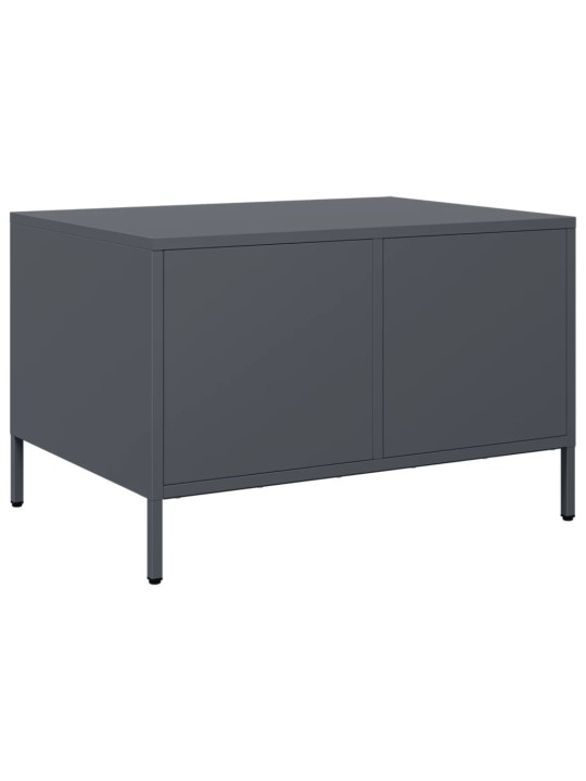 Tv skapītis antracītpelēks 68x50x43,5 cm auksti velmēts tērauds