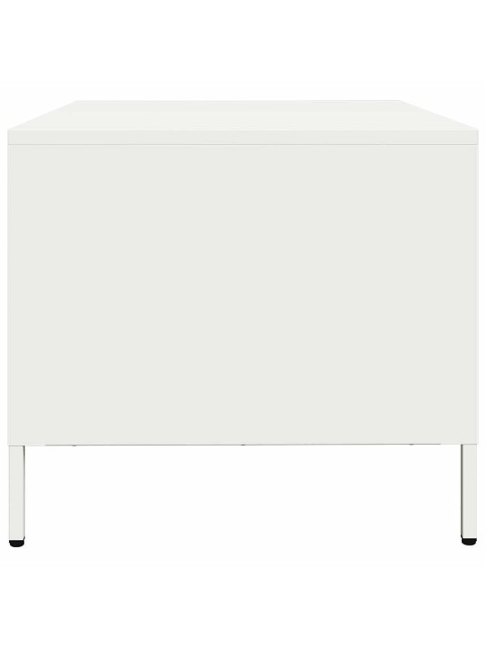 Tv skapītis, balts, 68x50x43,5 cm, auksti velmēts tērauds
