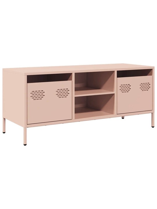 Tv skapītis, rozā, 101,5x39x43,5 cm, auksti velmēts tērauds