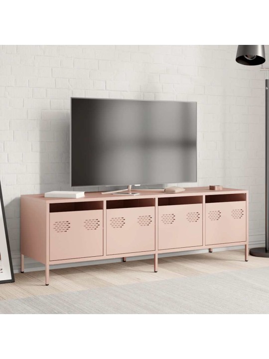 Tv skapītis, rozā, 135x39x43,5 cm, auksti velmēts tērauds