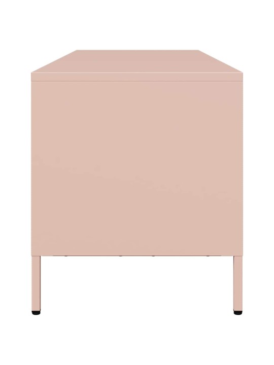 Tv skapītis, rozā, 135x39x43,5 cm, auksti velmēts tērauds