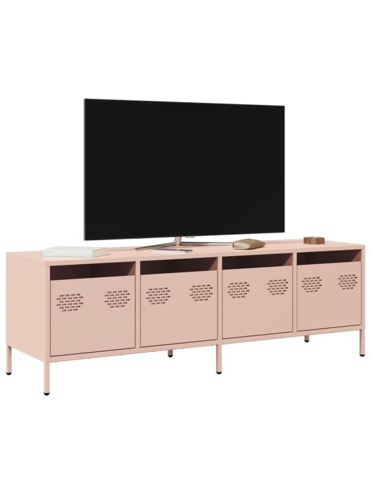 Tv skapītis, rozā, 135x39x43,5 cm, auksti velmēts tērauds
